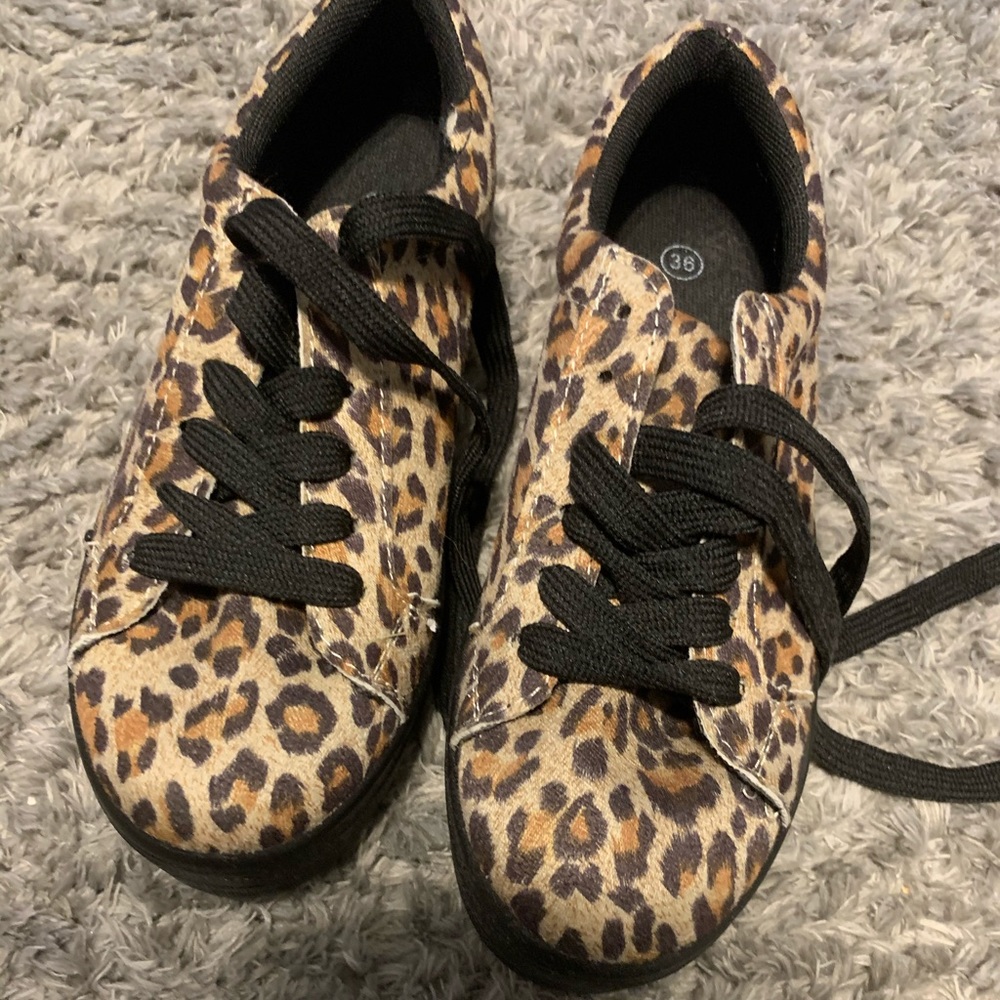 Cheetah sneakers!